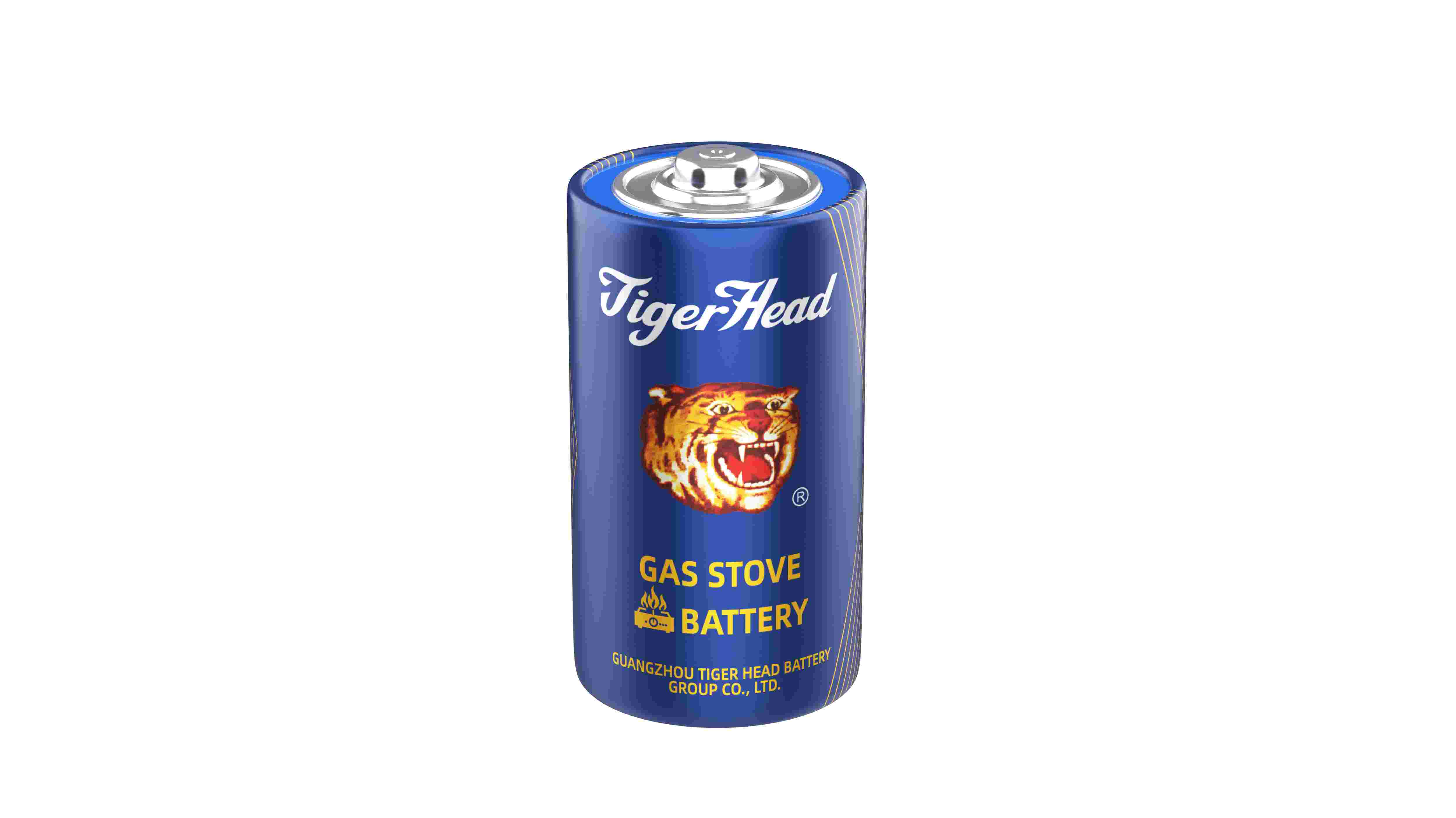 Pilas para estufa de gas Tiger Head, tamaño D, R20P