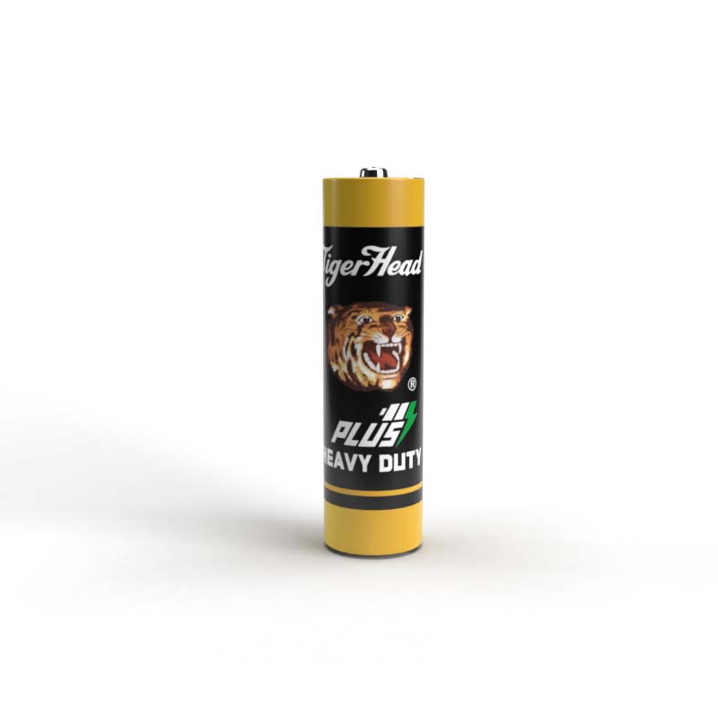 Batería Tiger Head Carbon Zinc Plus Batería resistente Tamaño AAA R03