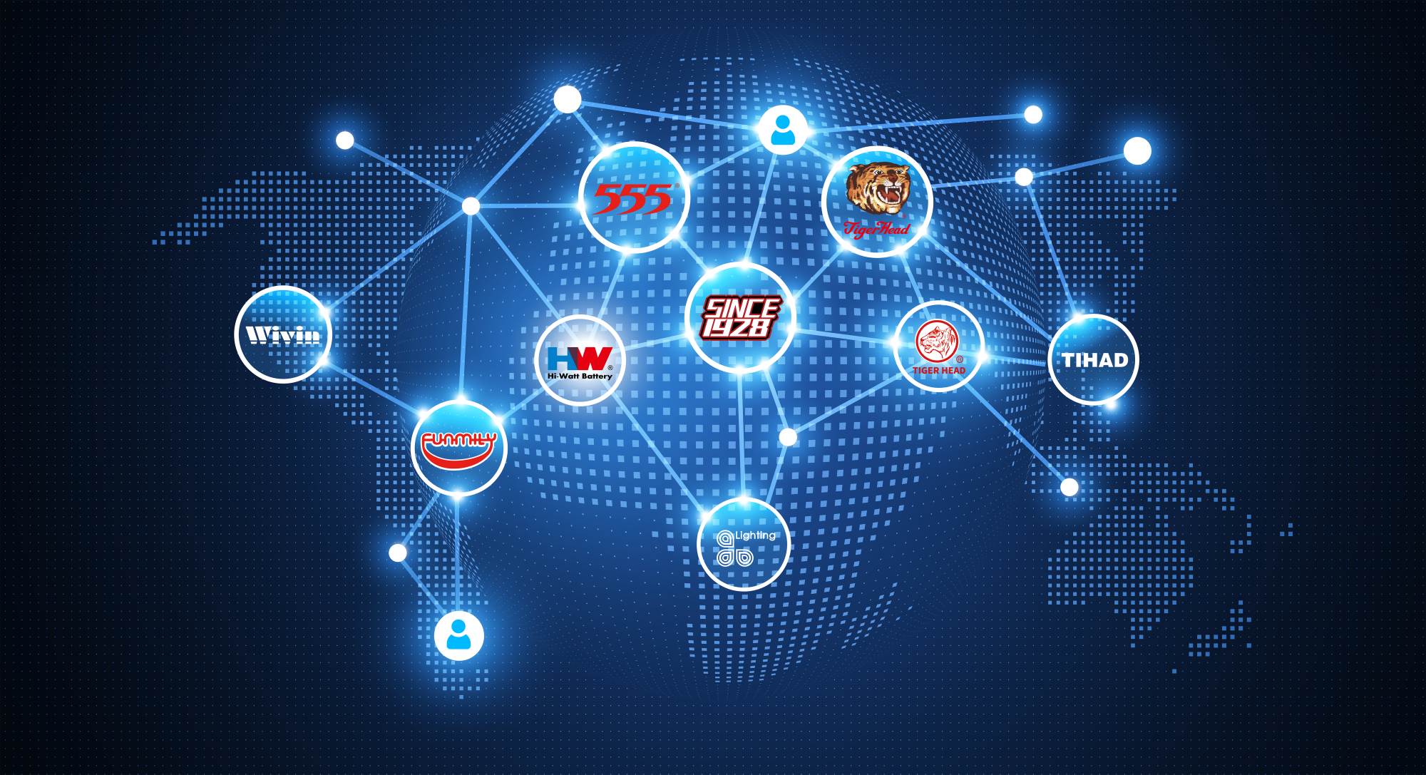 Bater&iacute;as de carbono y zinc Tiger Head